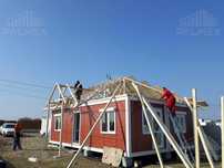 Containere tip casa, Locuinta mobila, fara autorizatie
