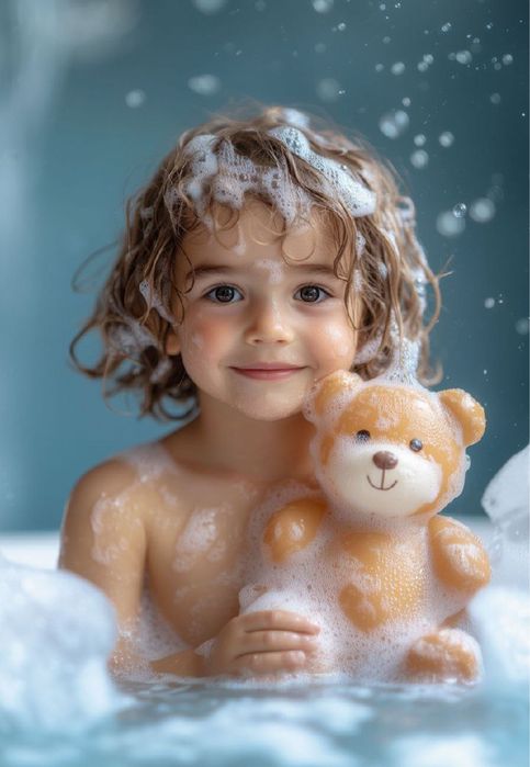 Bollalar uchun gel dush koʻpikli penka