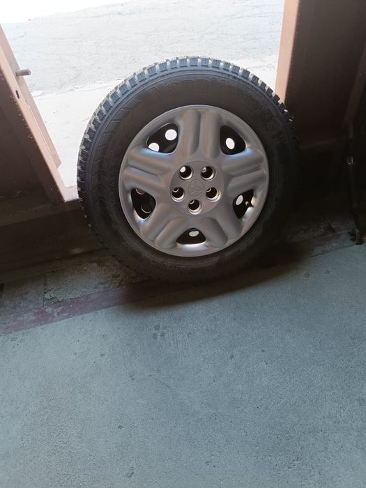 Диски R15 (5x100) с зимними шинами 195/65-15, комплект