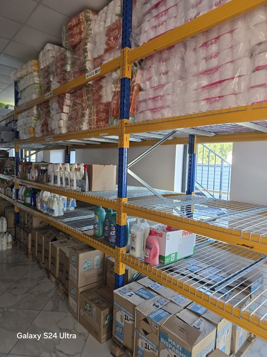 Rafturi metalice profesionale depozitare europaleti sau manual