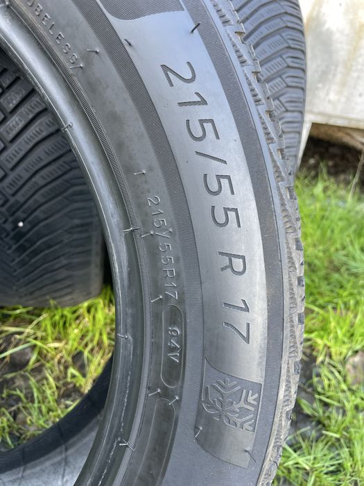 4 бр 215/55/17 Michelin Alpin 2024г