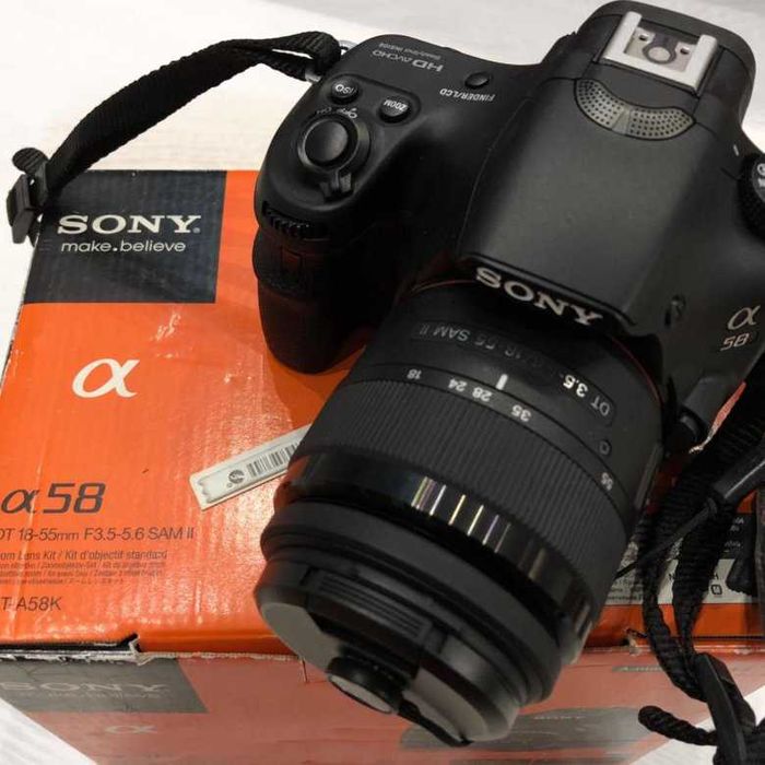 Зеркальный фотоаппарат Sony A58 (SLT-аппарат, α-серия)