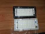 Proiector LED Slim 50W, 6500K, negru, Proiector LED exterior IP65