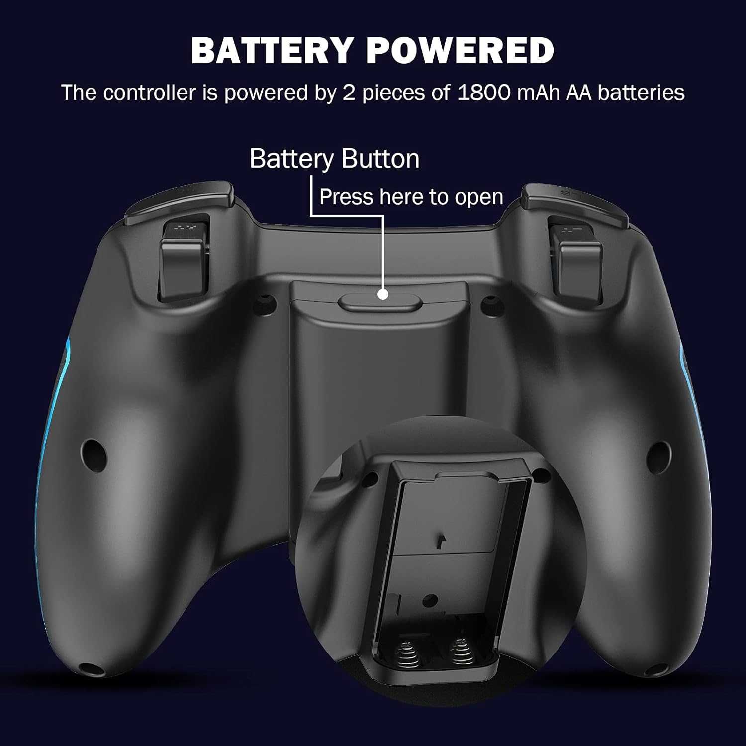 Джойстик - 2.4G безжичен контролер за игри PS3 Android компютър TV Box