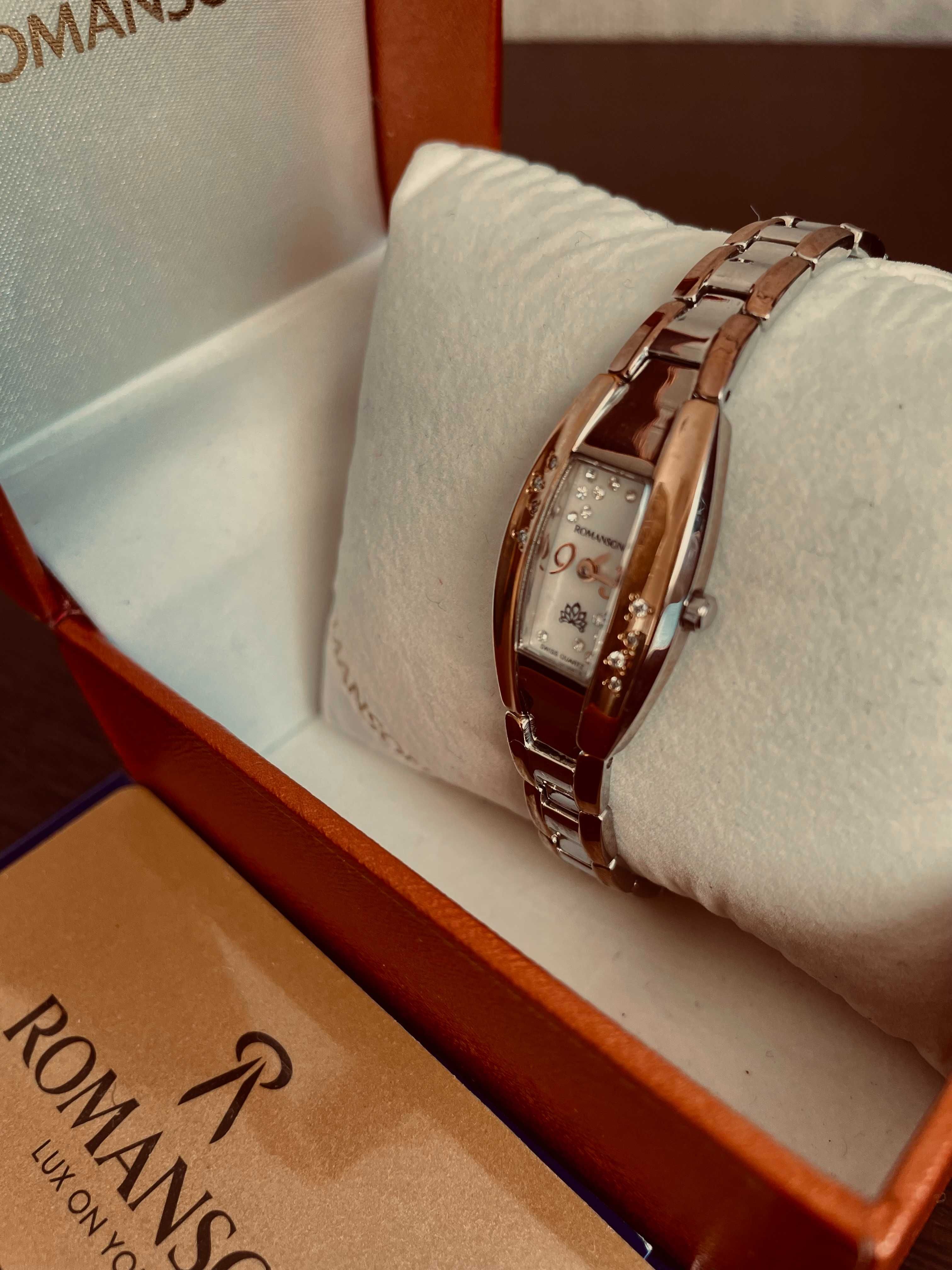 Новые часы - браслет " ROMANSON", длина браслета - 19 см