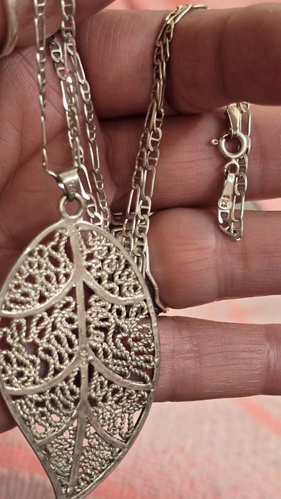 Lant bărbătesc Argint925 si alte bijuterii.