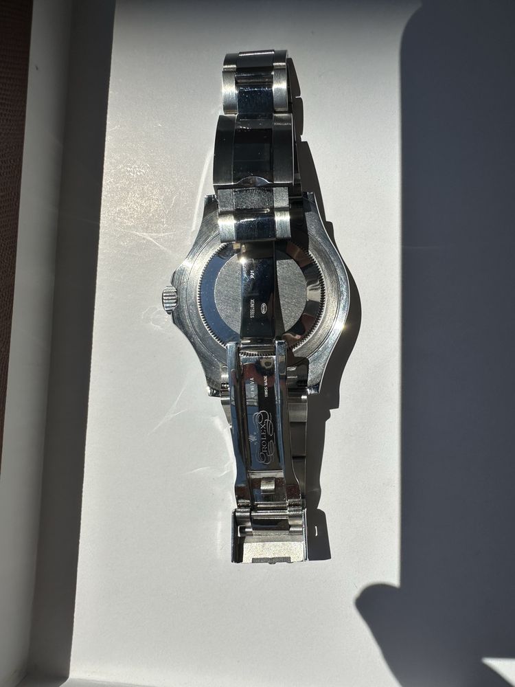 Rolex Yachtmaster rhodium 40mm