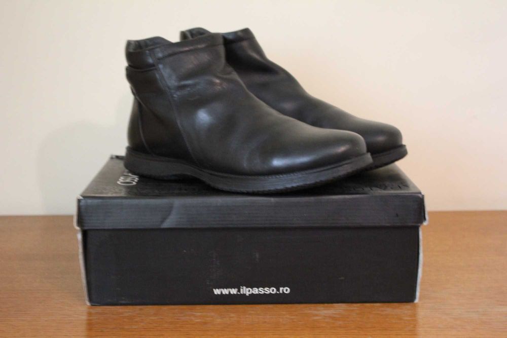 Ghete IL PASSO, masura 43, piele naturala, Waterproof