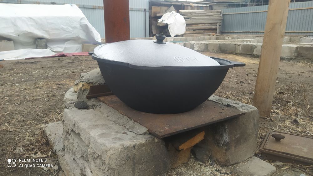 Продам новый чугунный казан на 16 литров