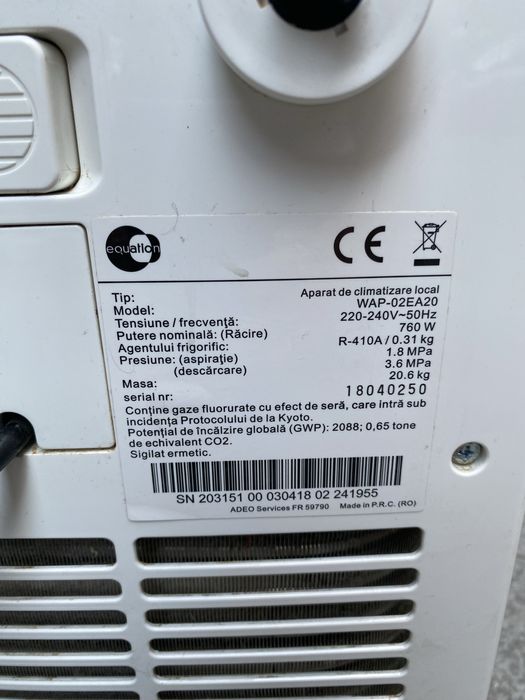 Aparate Aer Conditionat Portabile aproape noi, folosite doar un sezon