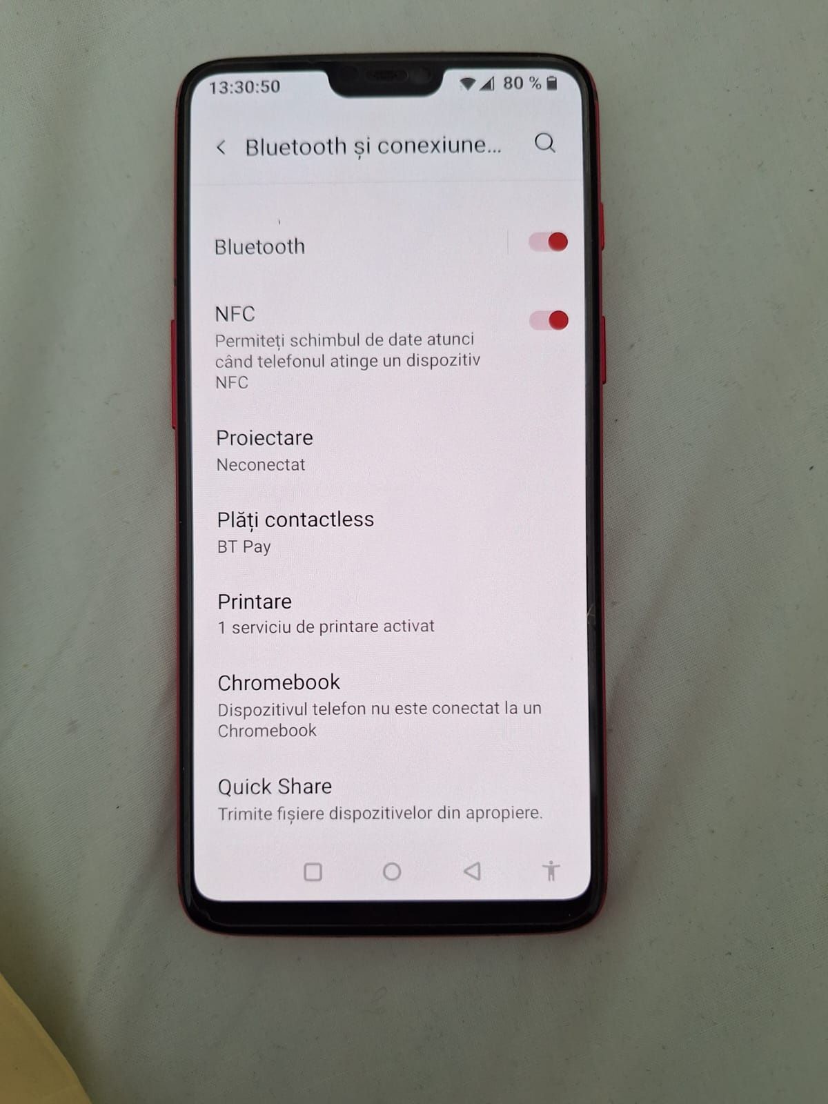 Vând telefon one plus 6.