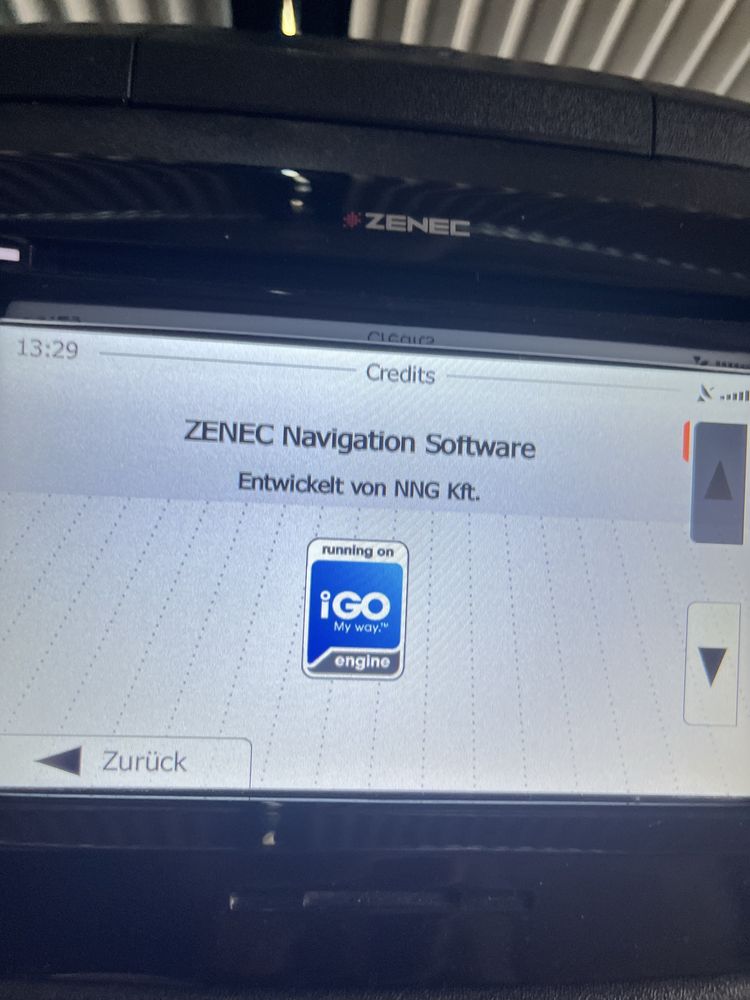 Навигация за кемпер Zenec