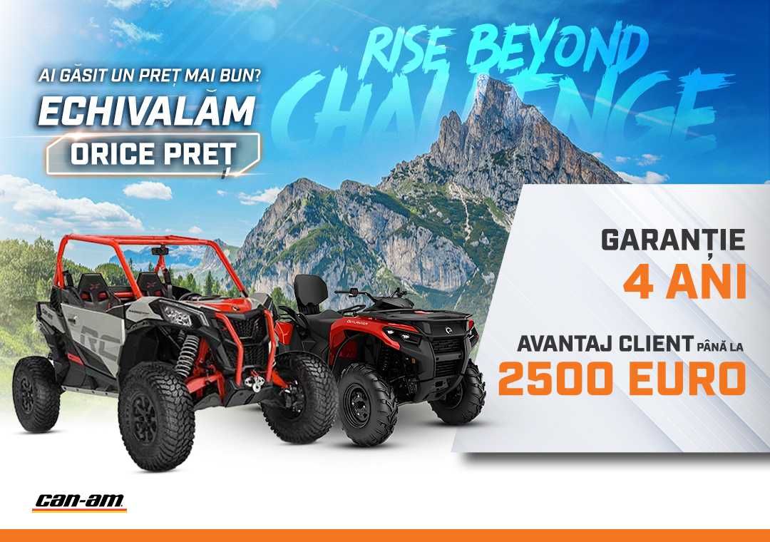 ATV / SXS Can-Am (Finantare flexibila)
