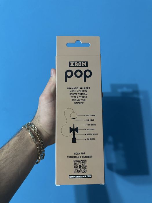 Kendama krom pop naked