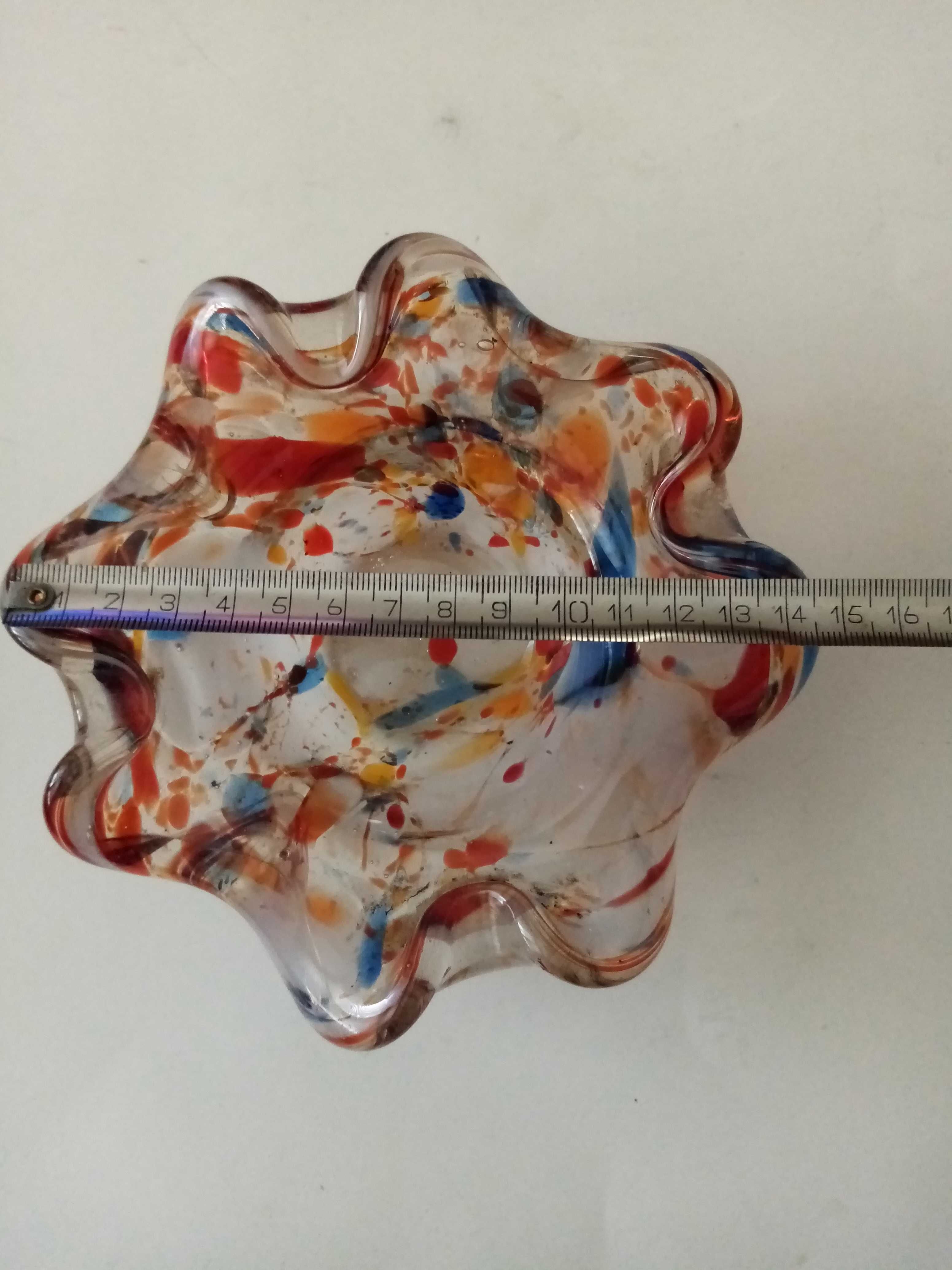 Винтидж пепелници от кристално стъкло Мурано.