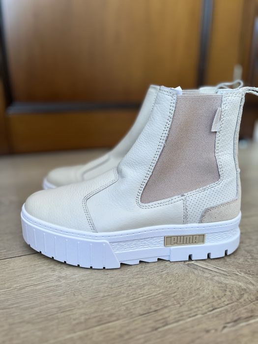 Vând ghete din piele pentru dama Puma marimea 38