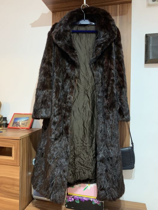 Haina blana naturala nurca XS - S