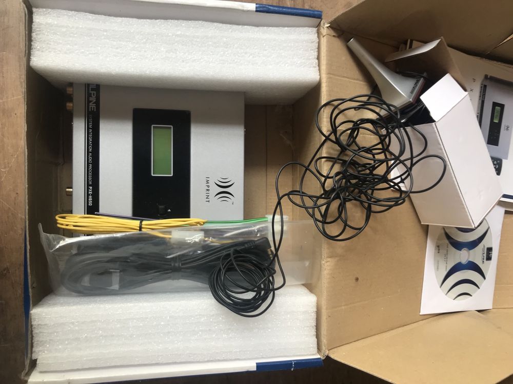 Procesor de sunet Alpine PXE H 650 nou