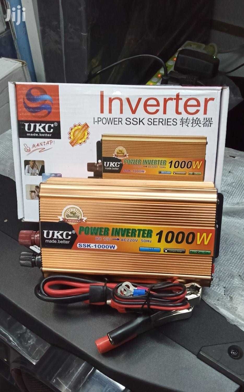 Нови ИНВЕРТОРИ UKC от 300W до 5000W -12V или 24v /220V, 29,98 лв Промо