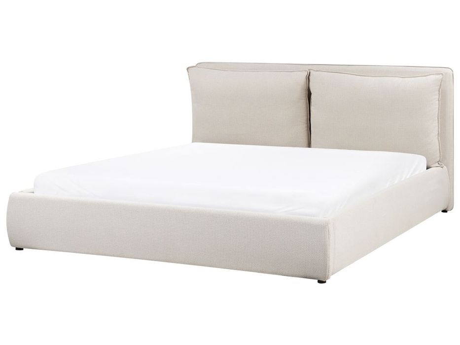 NOU Pat dormitor BAJONNA, 180/200cm, bej