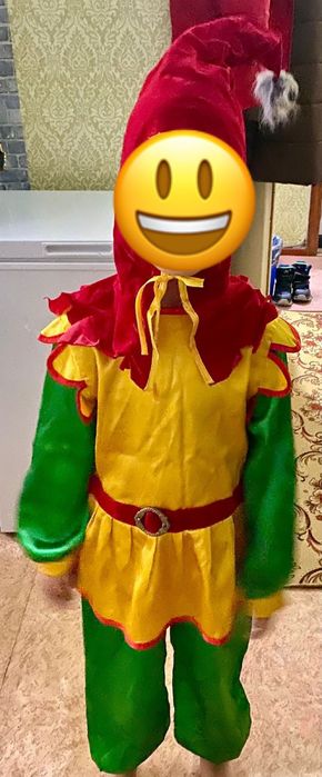 Прокат Костюм гномика детский