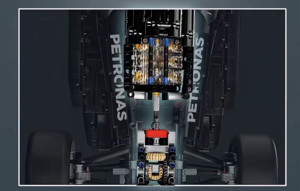 Lego car конструктор Mercedez Benz W14 1642detal