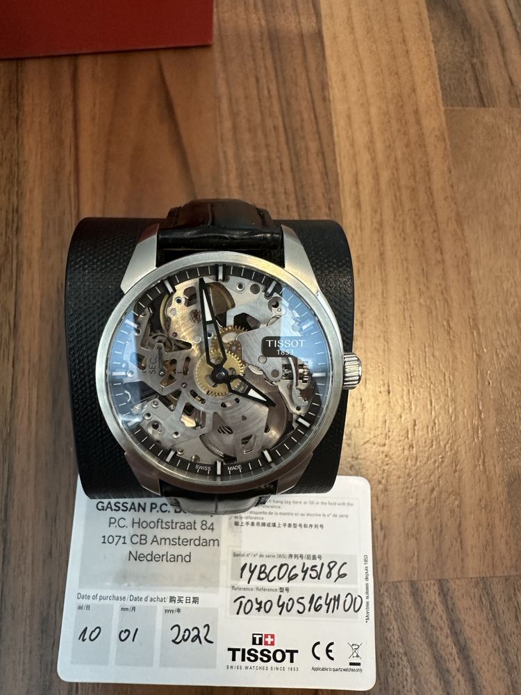Tissot T-Complication Squelete Mechanical