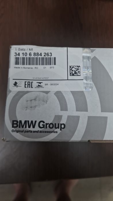 Placute de frana fata set bmw originale f44 f45 f48 f49 f60 f54