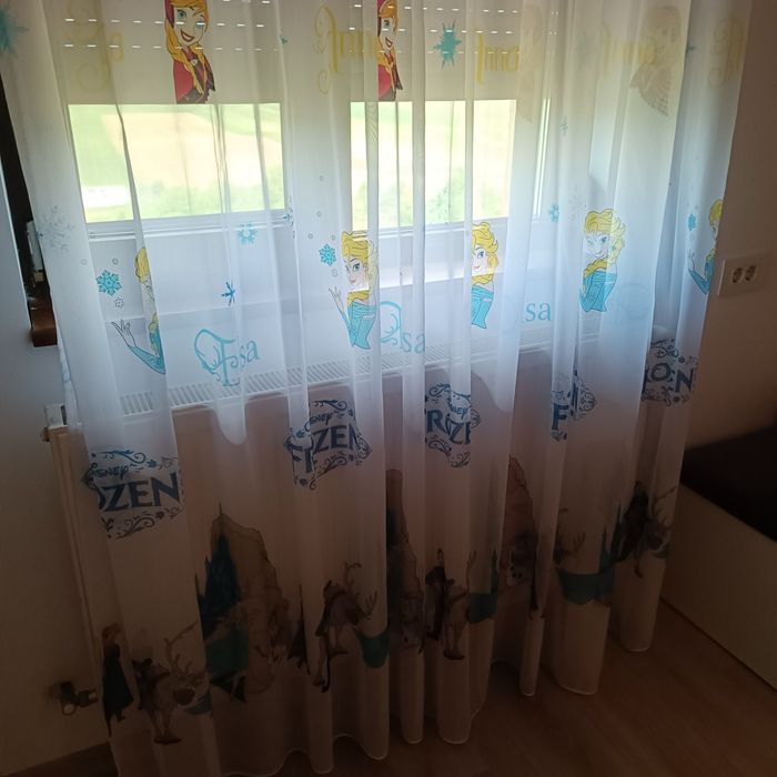 Perdea pt camera fetita Frozen