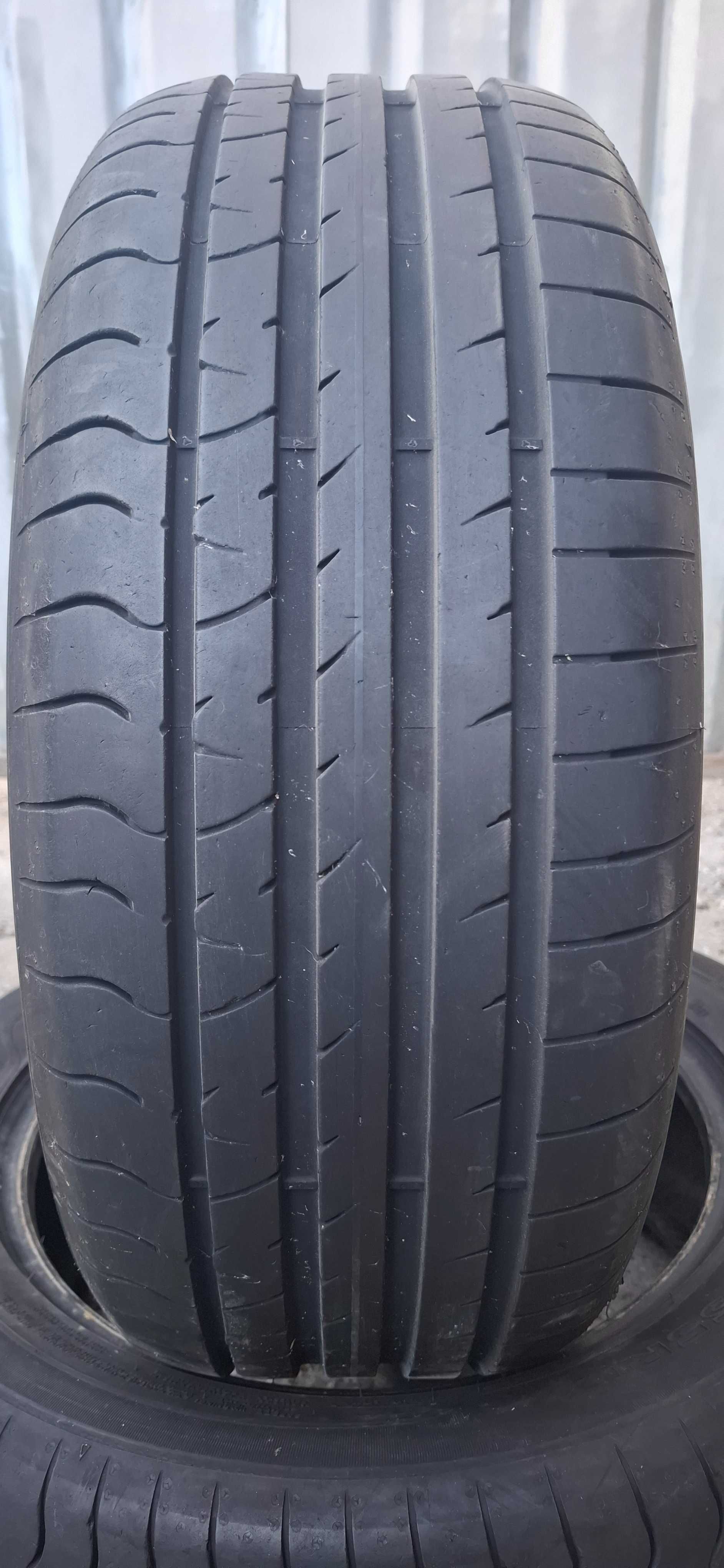 2бр 225/55/17 Sava 6,8mm грайфер дот:22г