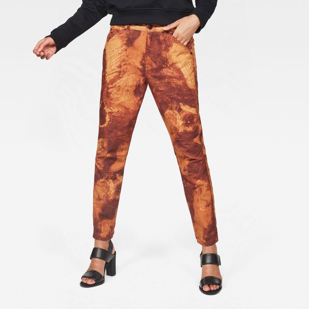 G-Star RAW Elwood 5622 3D Mid Waist Boyfriend Color Jeans - р.25