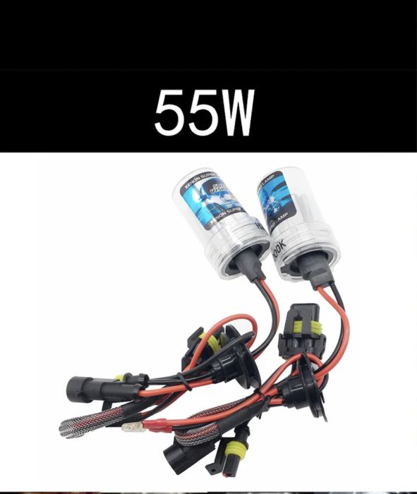 Becuri xenon H1 / H7 / H11 / H4/ 6000k / 55W