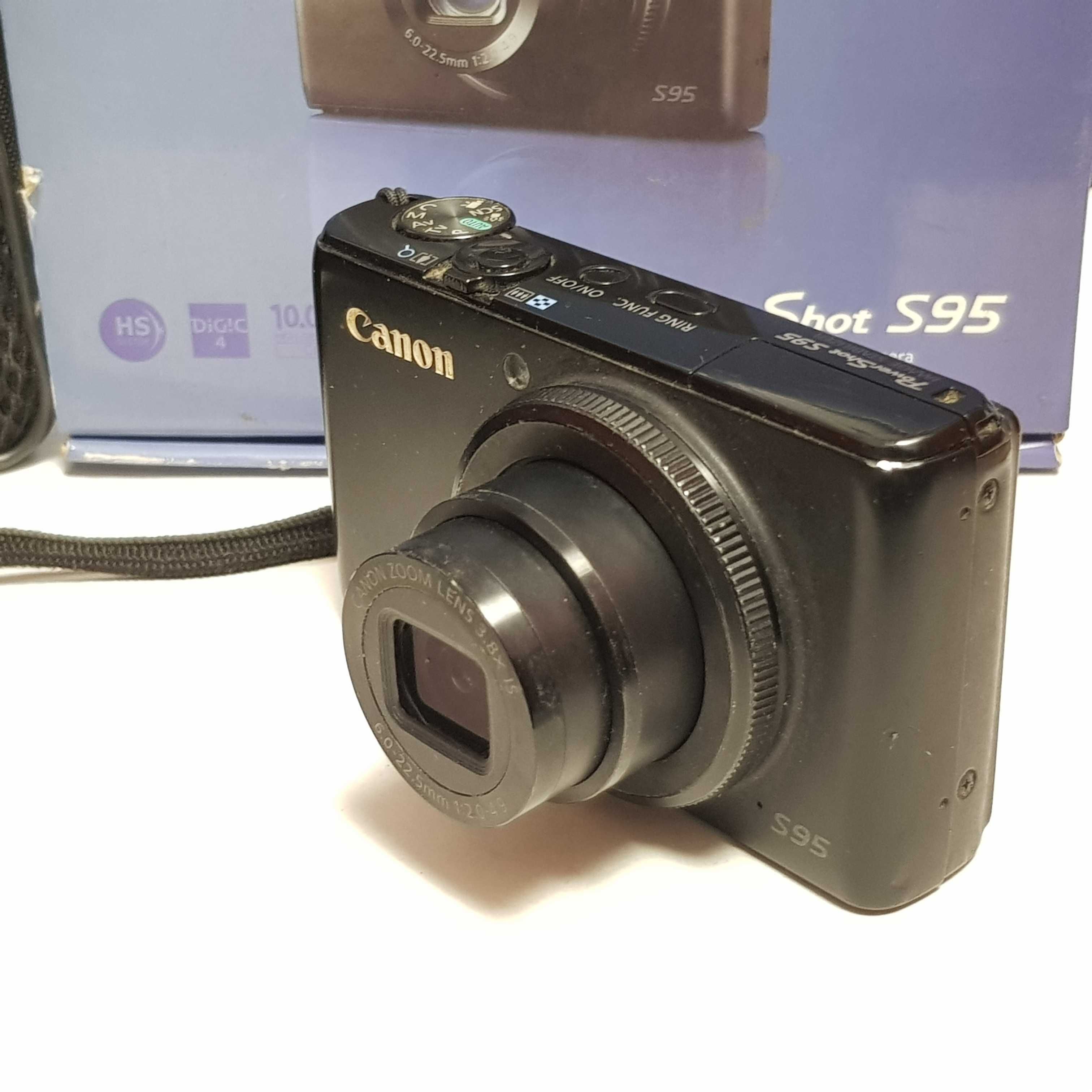 Canon PowerShot S95 IS Negru - 10 Mpx, Zoom Optic 3.8x, LCD 3.0