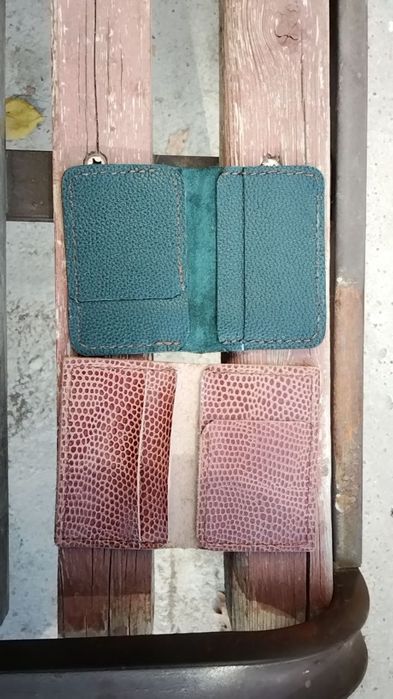 Картхолдер из натуральной кожи.