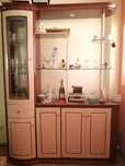 Mobila living model cu vitrina 160x45x200 cm(LxlxH)