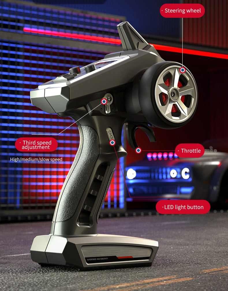 Високоскоростна RC количка Dodge Max -50%OFF