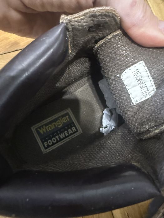 Bocanci Wrangler 39, originali, piele naturala