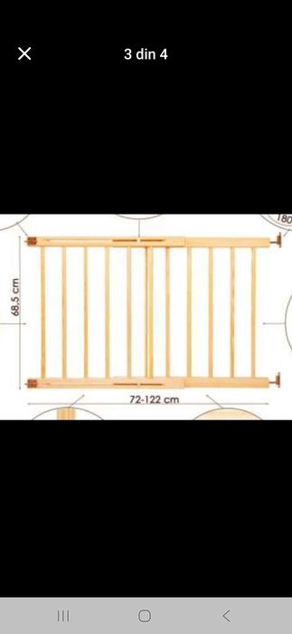 Poartă de siguranță scari
