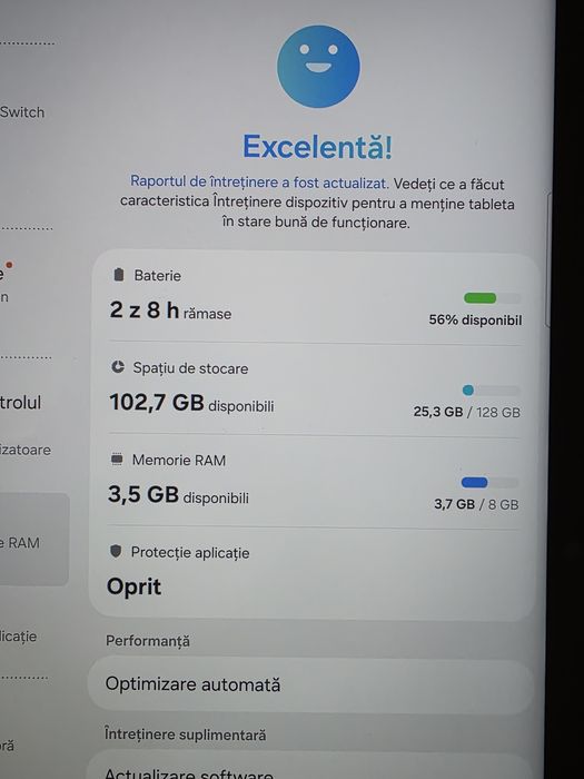 Samsung Galaxy Tab S10 FE 5G Spen,10.9" 128GB  Grey resigilata factura