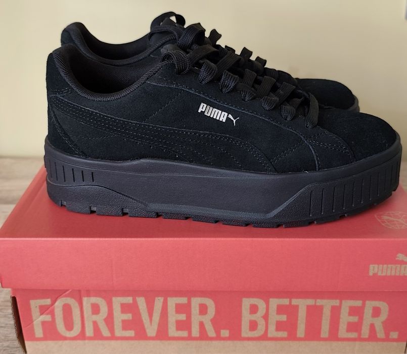 Велурени спортни обувки Puma Karmen II