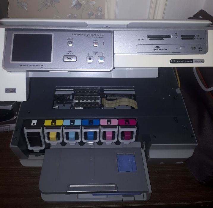 МФУ HP Fotosmart C8183 All-in-one цветной принтер в отличном состоянии