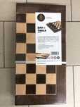 Joc de sah si table lemn Medias original 38x38 cm nou sigilat