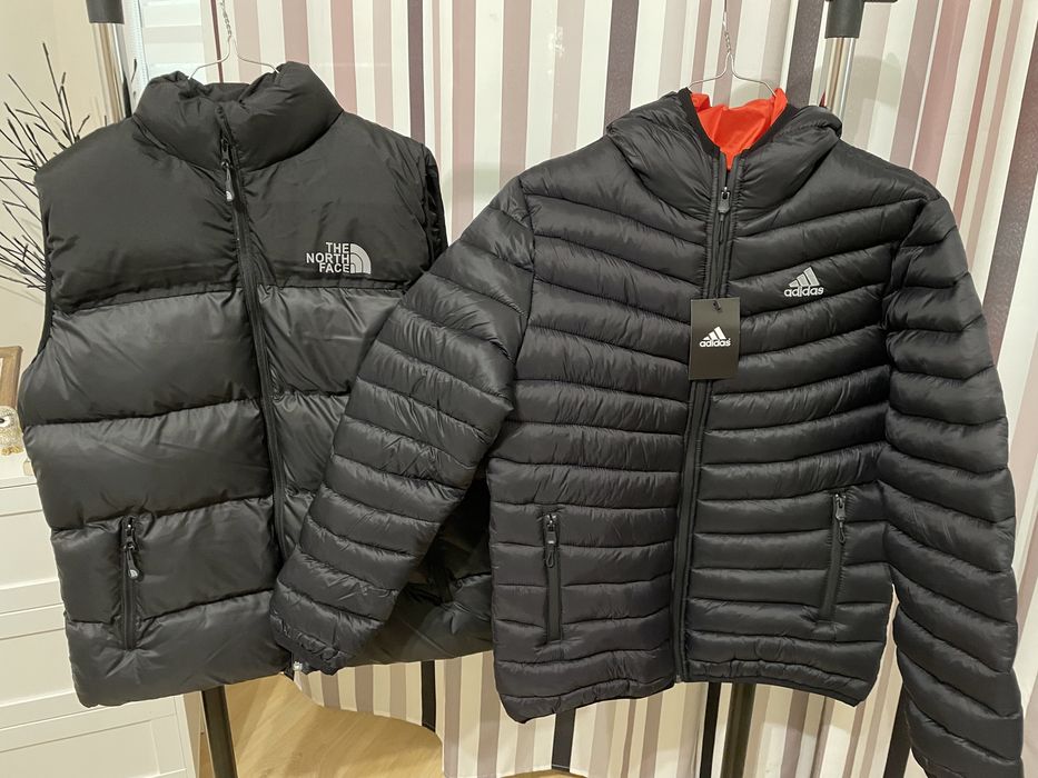 яке Адидас ,елек  и грейка north face , Bershka