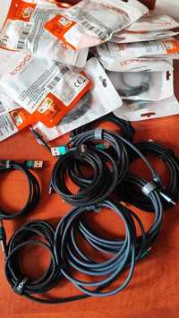 Cabluri PRO usb C/lighting/ Thunderbolt/etc