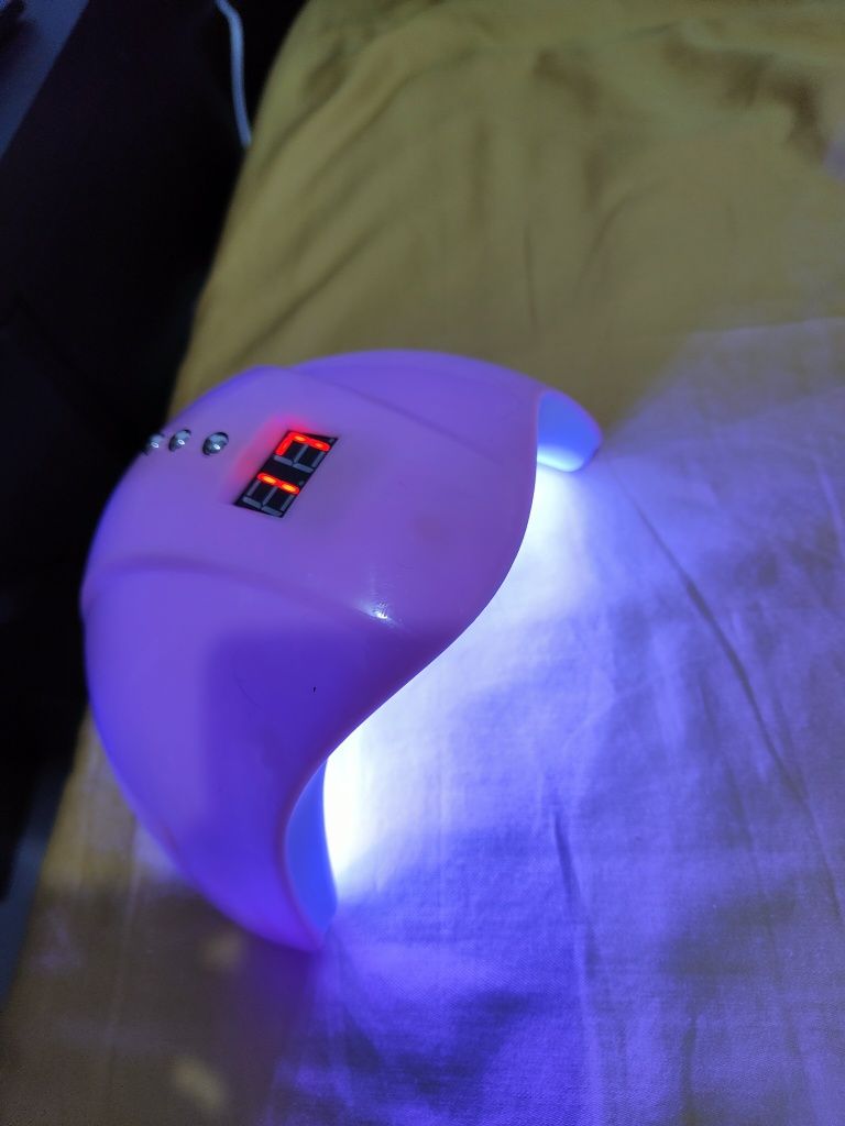 Lampa unghii 50W cu timer și senzor , Alimentare USB Lampa Manichiura
