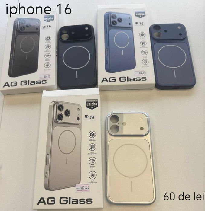 Huse, Folii, Cabluri iPhone 16 - Montaj gratuit folie