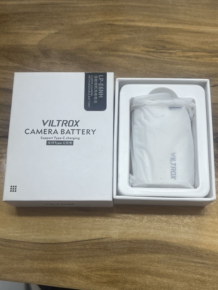 Батарея, Аккумулятор Viltrox LP-E6NH для Камер Canon, BlackMagic