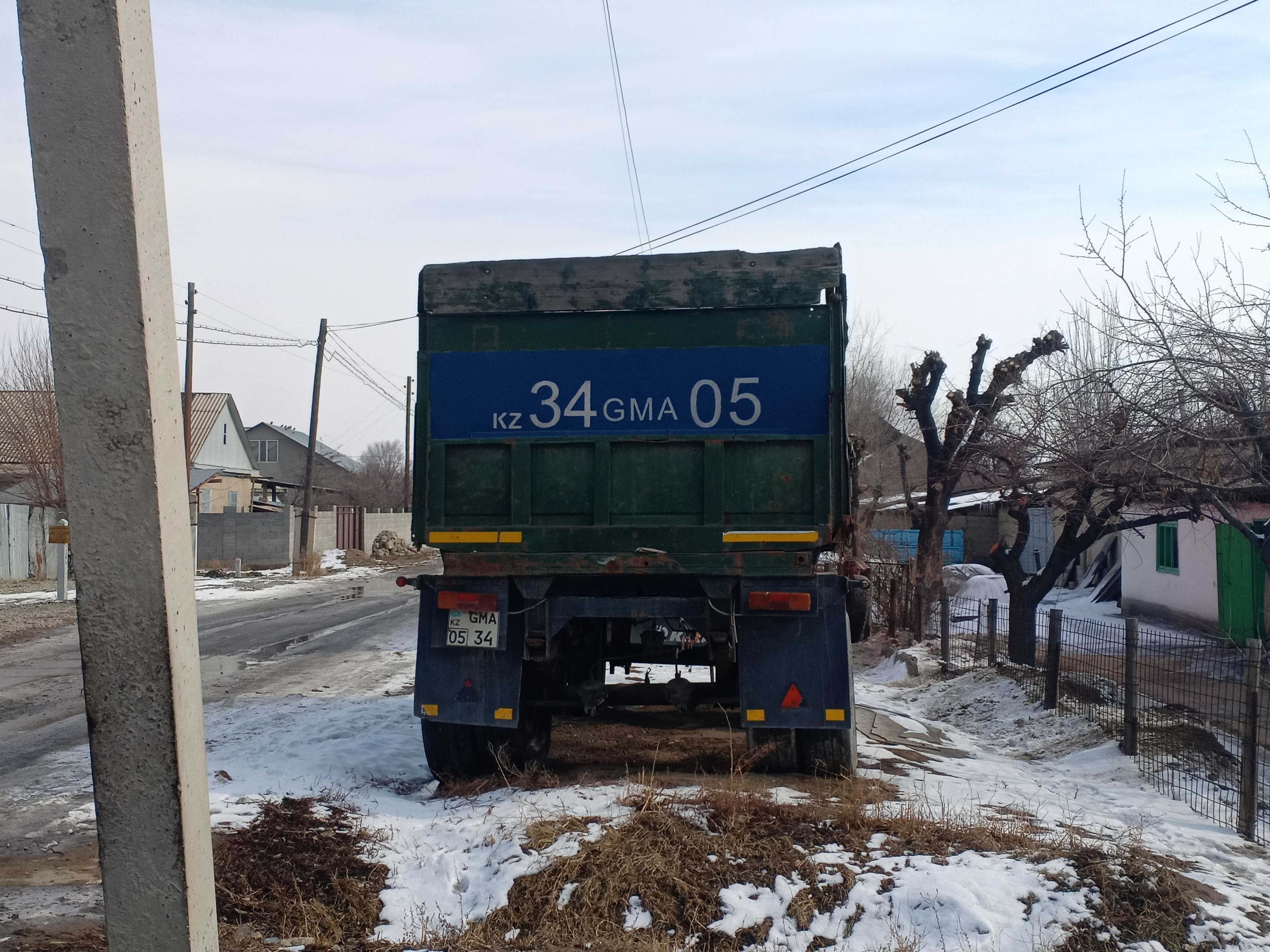 Самосвал с прицепом срочно