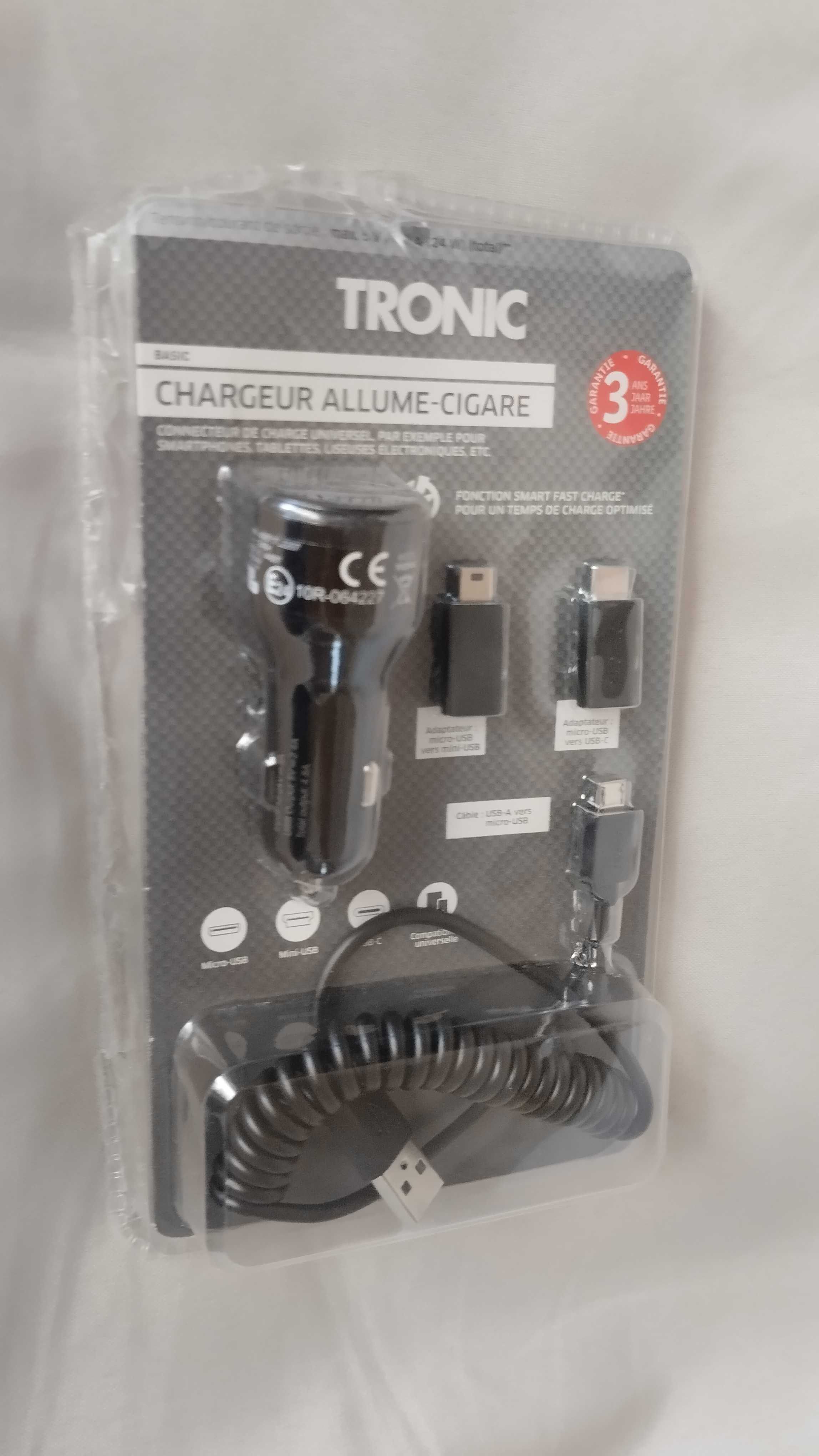 Зарядно за автомобил ТRONIC Smart Fast Charge Basic In Car Charger