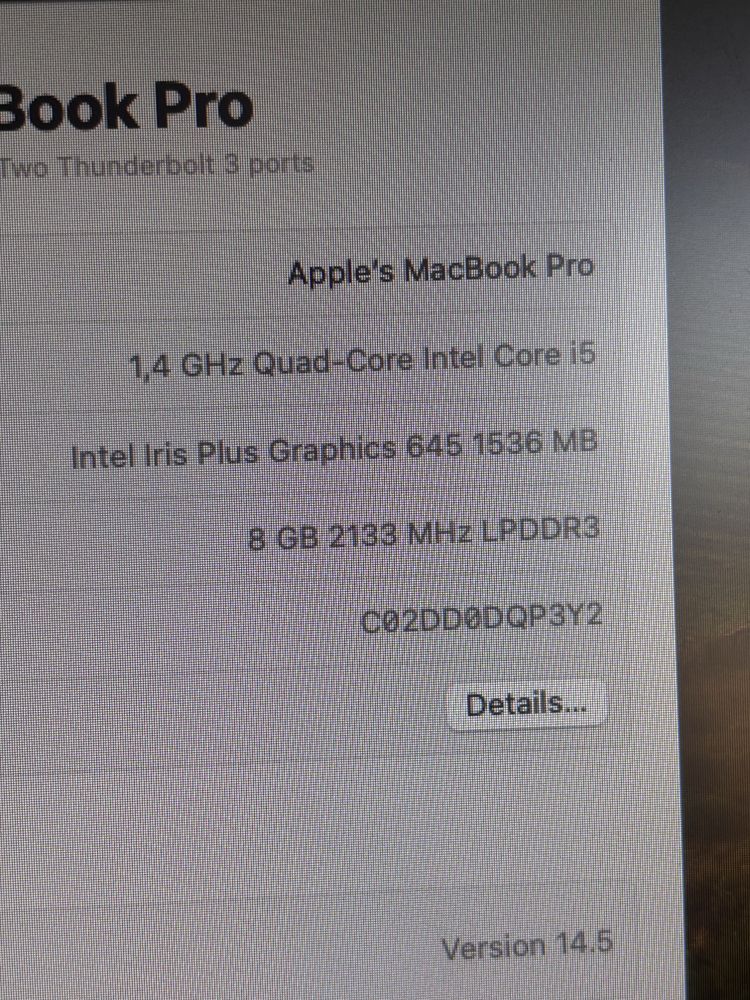 Macbook pro 2020 - перфектен, с кутия